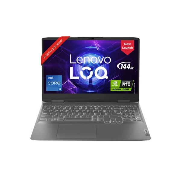 Picture of Lenovo LOQ - Intel Core i7 13620H 15.6" 82XV00BRIN Gaming Laptop (16GB/ 512GB SSD/ Full HD Display / Windows 11 Home / Office 2021/ 8 GB Graphics/ NVIDIA GeForce RTX 4060/1 Year Warranty/ Storm Grey/2.4Kg)